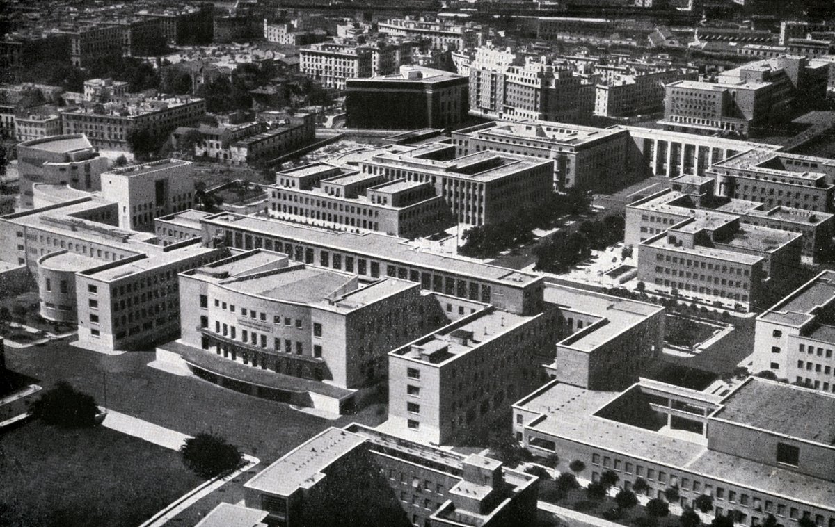 The new campus of the Sapienza University in Rome (1938)